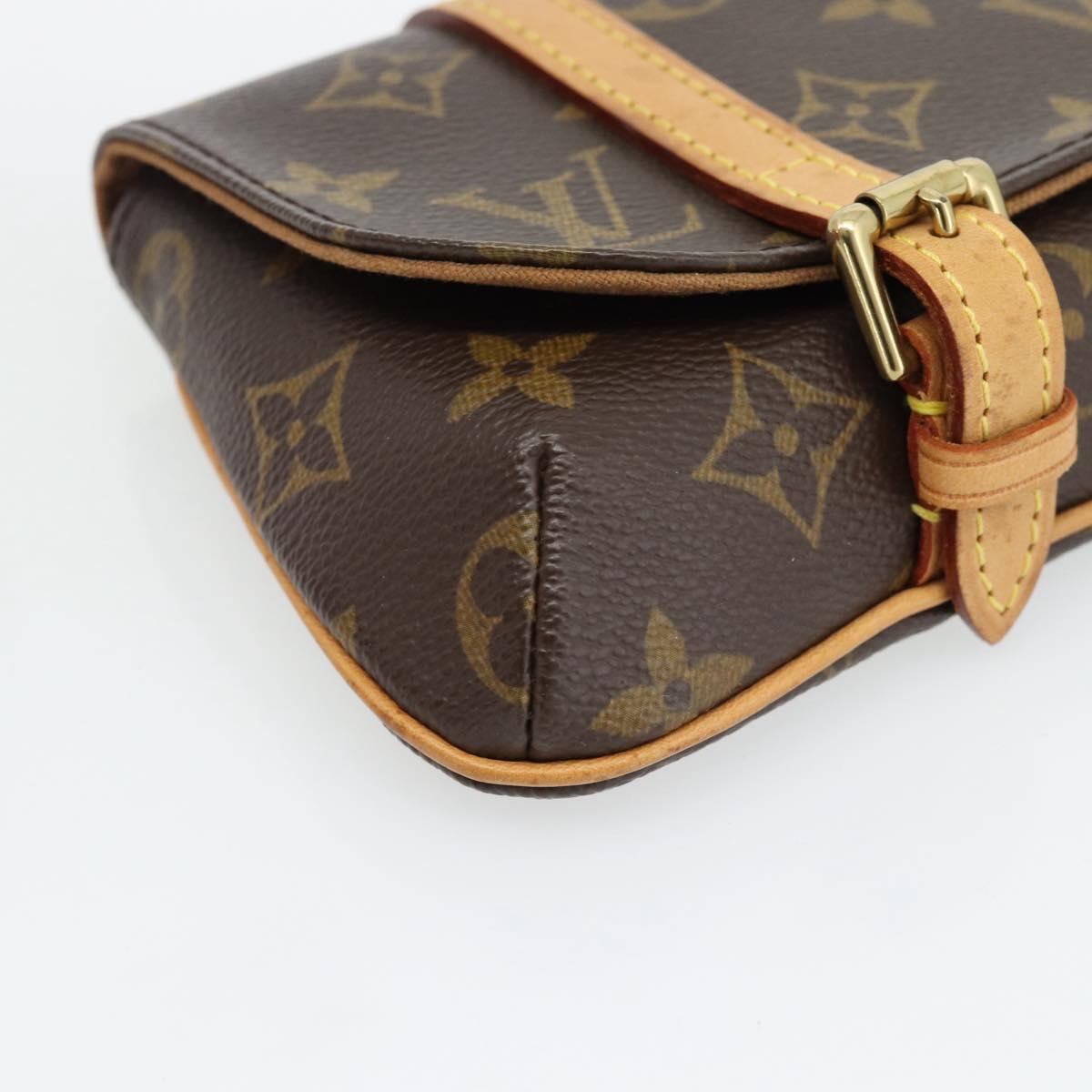 LOUIS VUITTON Monogram Pochette Marrell Waist bag M51159 LV Auth 181630A