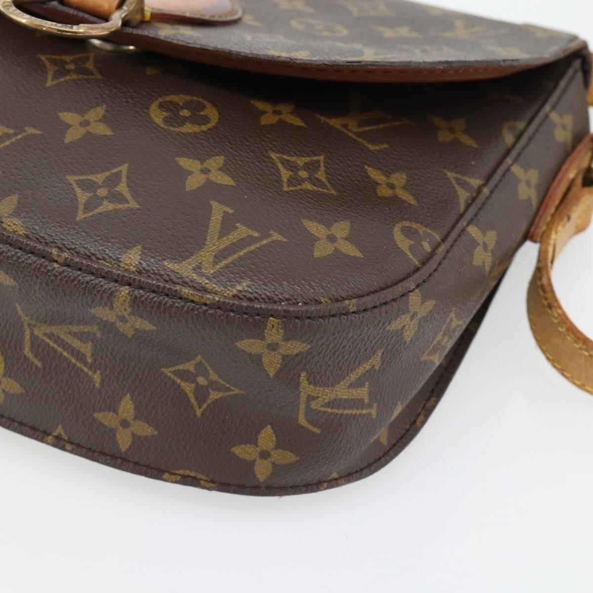 LOUIS VUITTON Monogram Saint Cloud GM Shoulder Bag M51242 LV Auth 181635