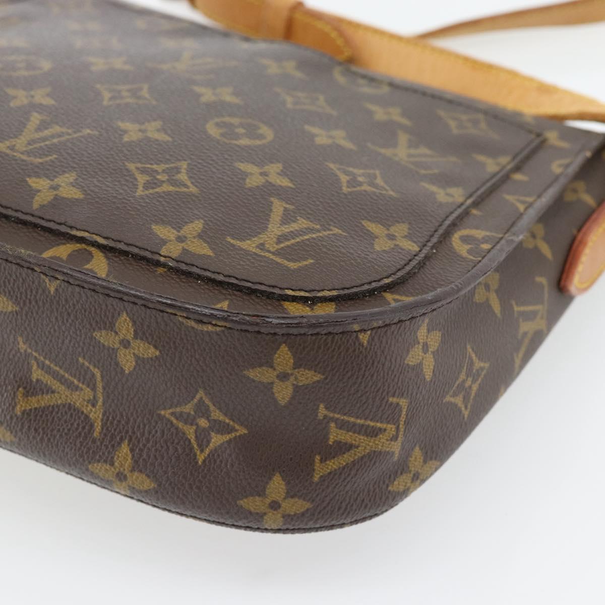 LOUIS VUITTON Monogram Saint Cloud GM Shoulder Bag M51242 LV Auth 181635