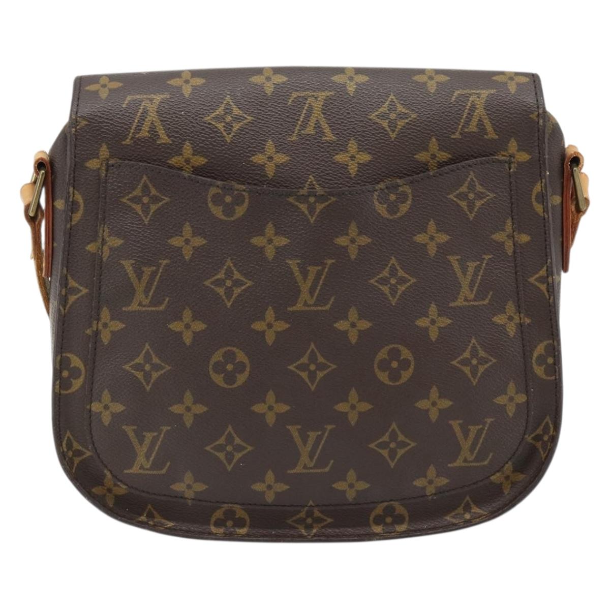 LOUIS VUITTON Monogram Saint Cloud GM Shoulder Bag M51242 LV Auth 181635