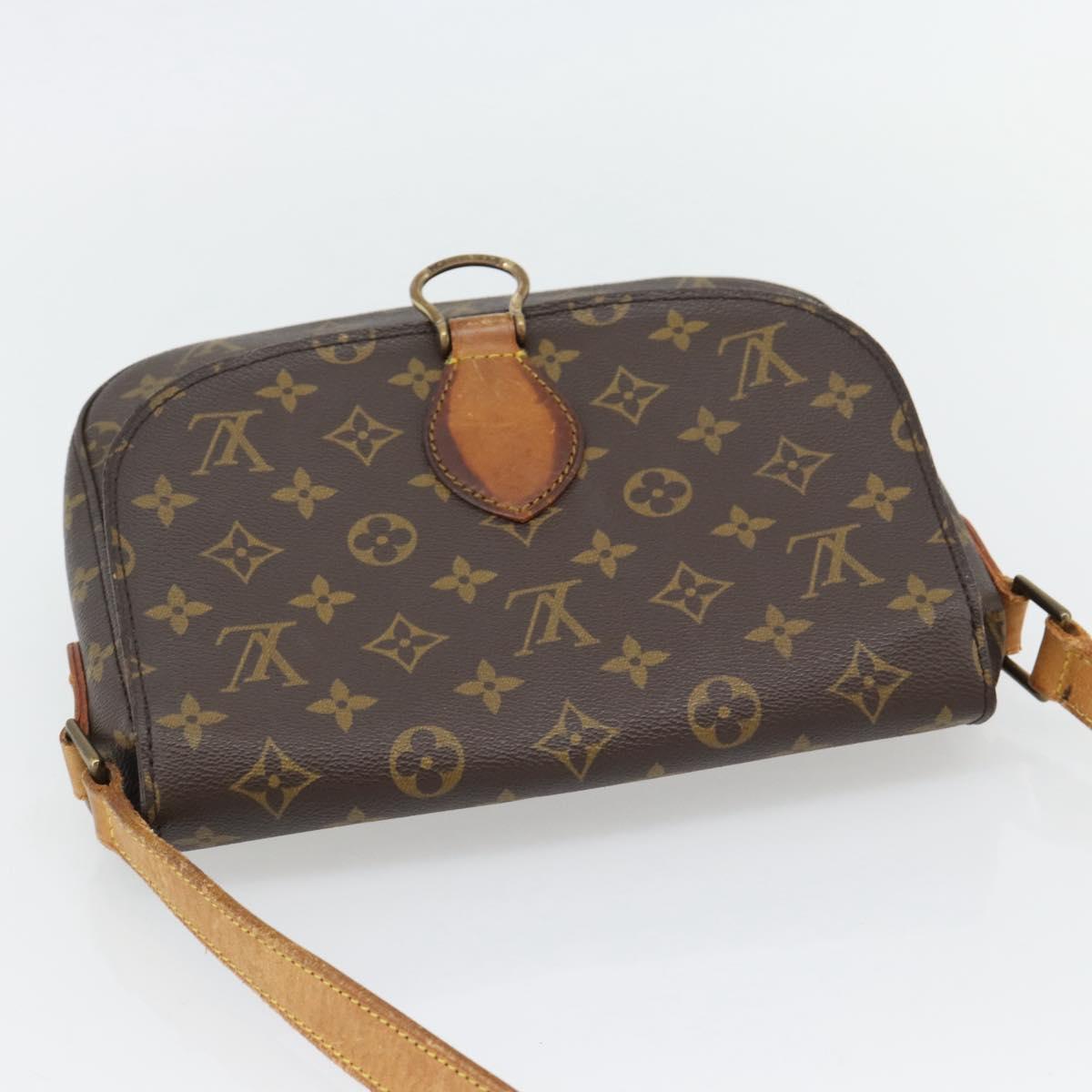 LOUIS VUITTON Monogram Saint Cloud GM Shoulder Bag M51242 LV Auth 181635