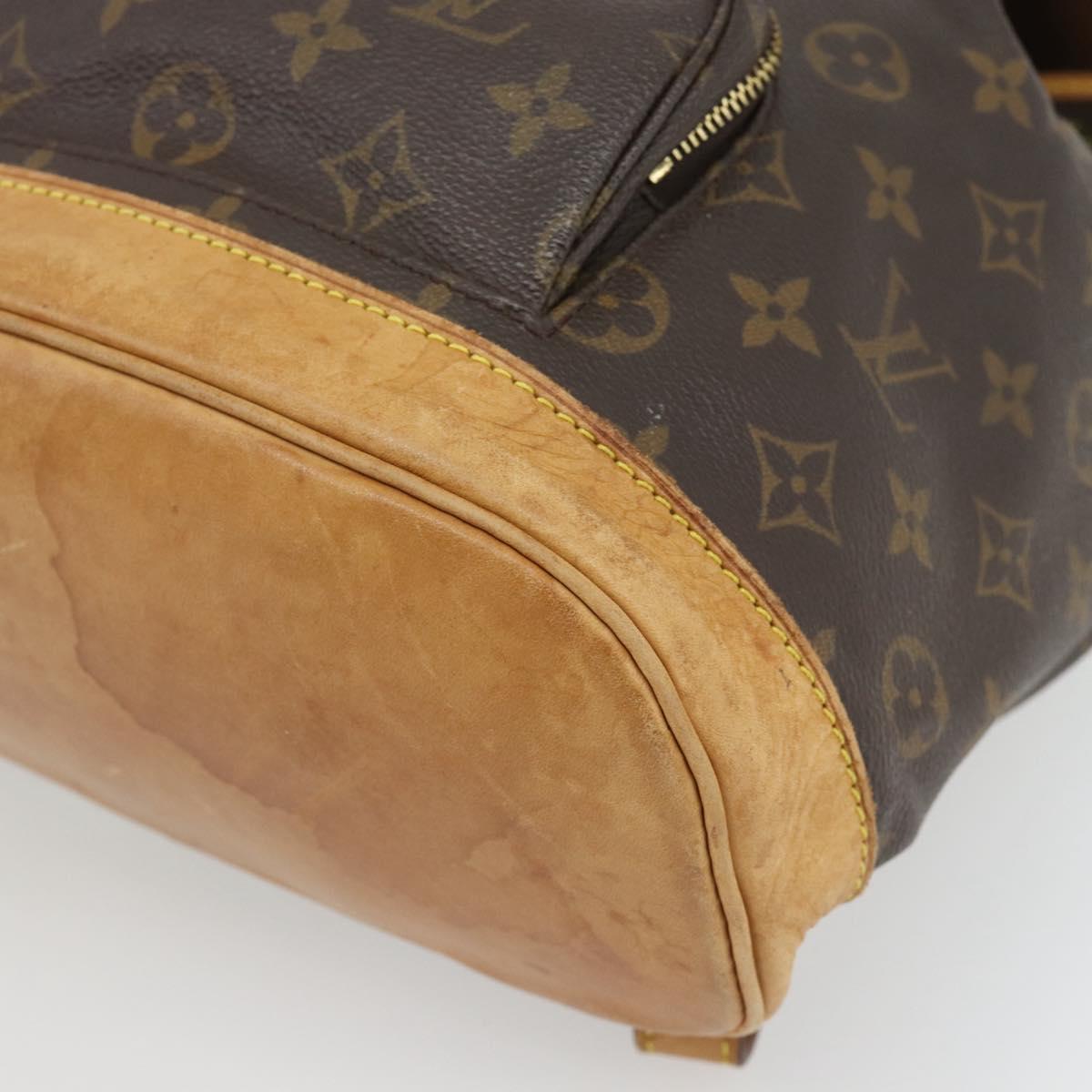 LOUIS VUITTON Monogram Montsouris MM Backpack M51136 LV Auth 181638
