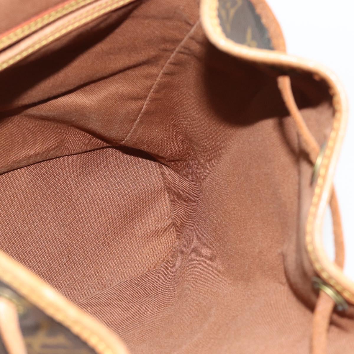 LOUIS VUITTON Monogram Montsouris MM Backpack M51136 LV Auth 181638
