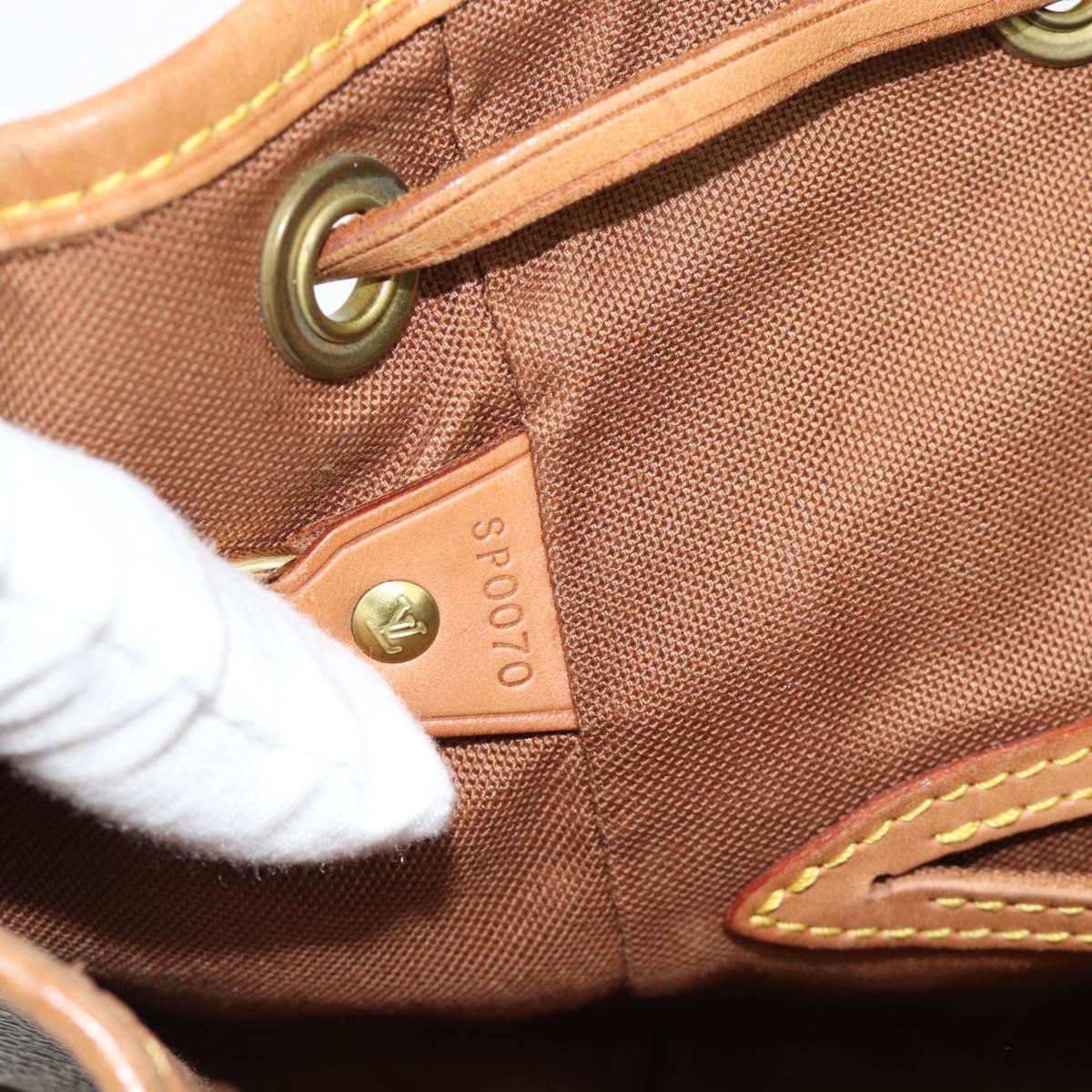 LOUIS VUITTON Monogram Montsouris MM Backpack M51136 LV Auth 181638