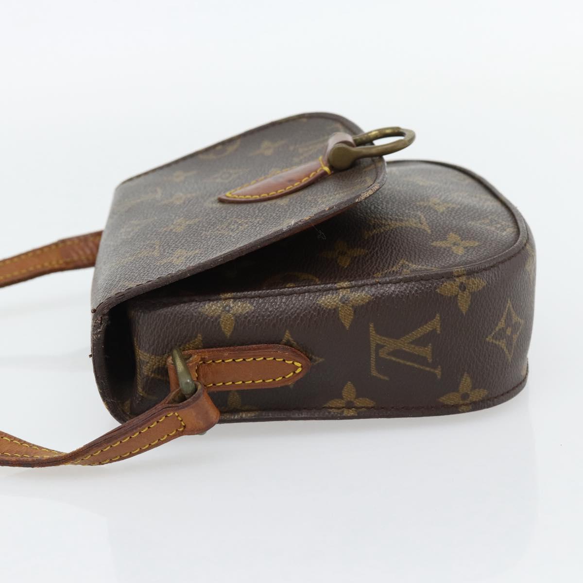 LOUIS VUITTON Monogram Saint Cloud PM Shoulder Bag M51244 LV Auth 181640