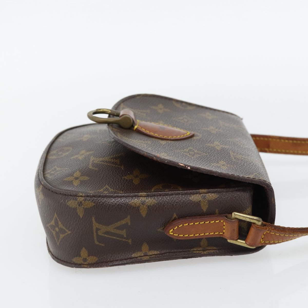 LOUIS VUITTON Monogram Saint Cloud PM Shoulder Bag M51244 LV Auth 181640