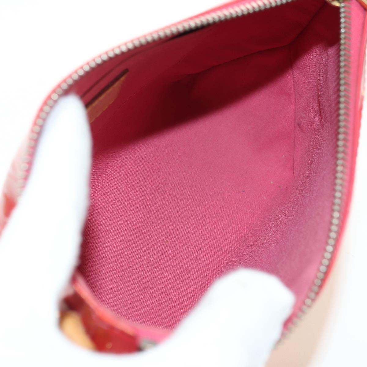 LOUIS VUITTON Monogram Vernis Minna Street Pink Fran Boise M9146F Auth 181651V