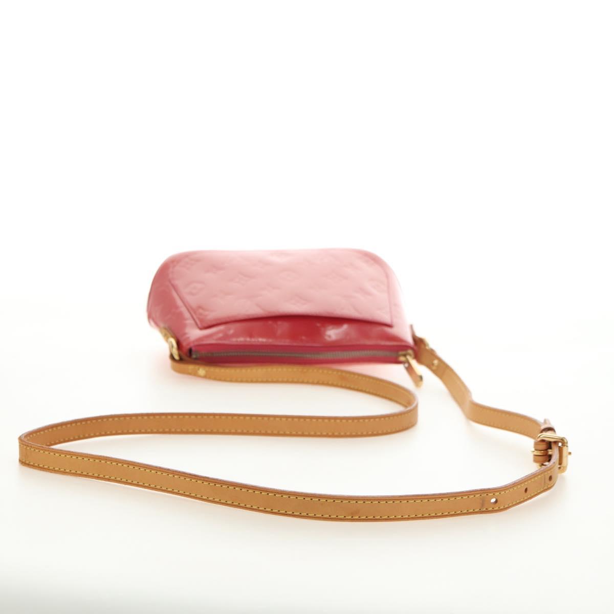 LOUIS VUITTON Monogram Vernis Minna Street Pink Fran Boise M9146F Auth 181651V