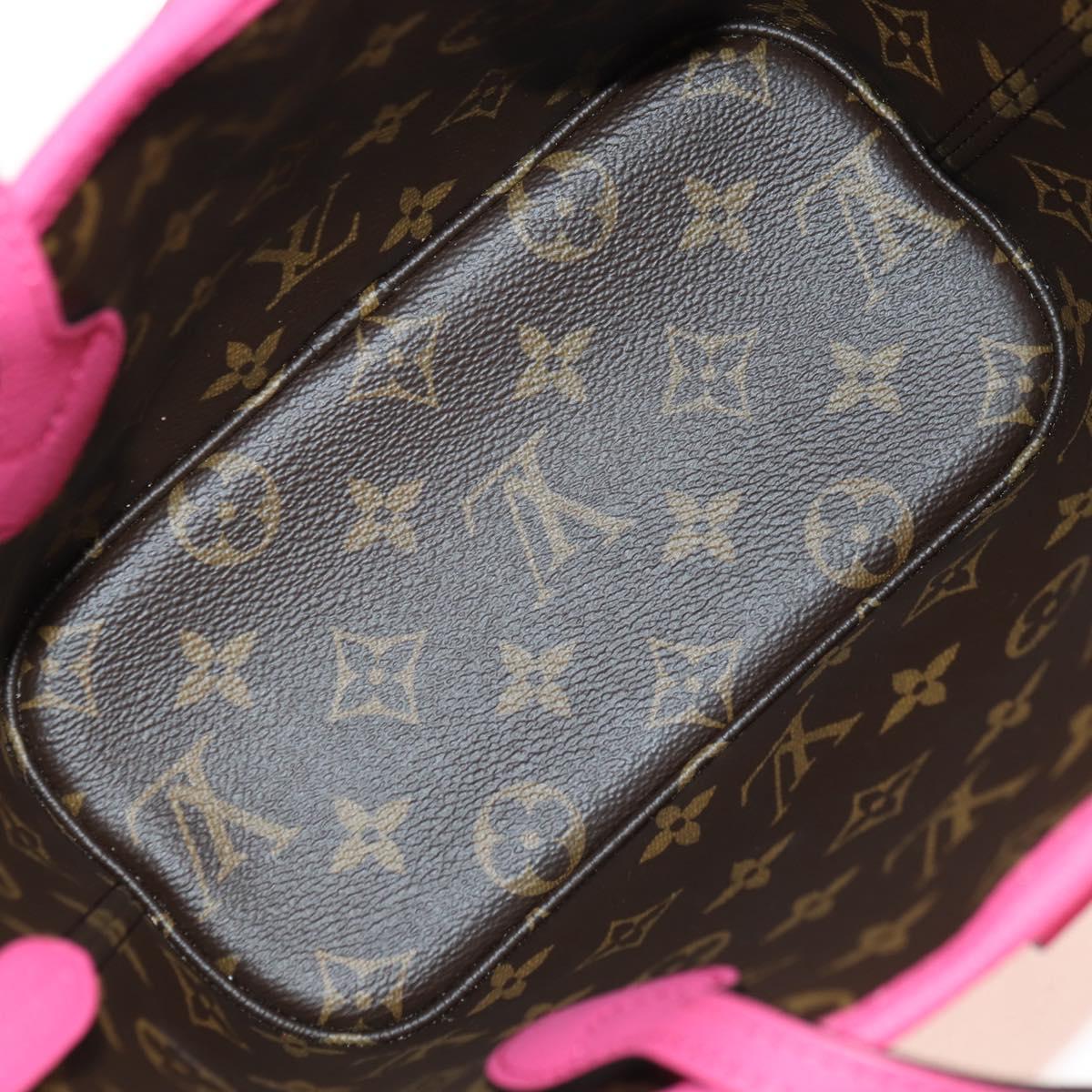 LOUIS VUITTON Neverfull Inside Out BB Bag Lords Pondicherry M12106 Auth 181654SM
