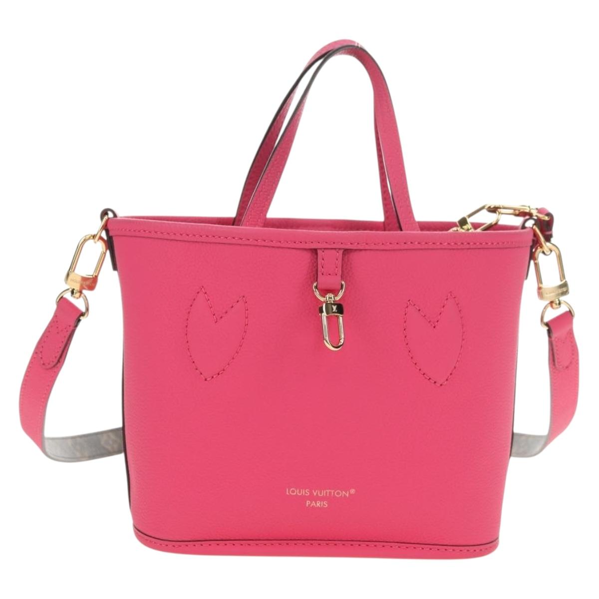 LOUIS VUITTON Neverfull Inside Out BB Bag Lords Pondicherry M12106 Auth 181654SM