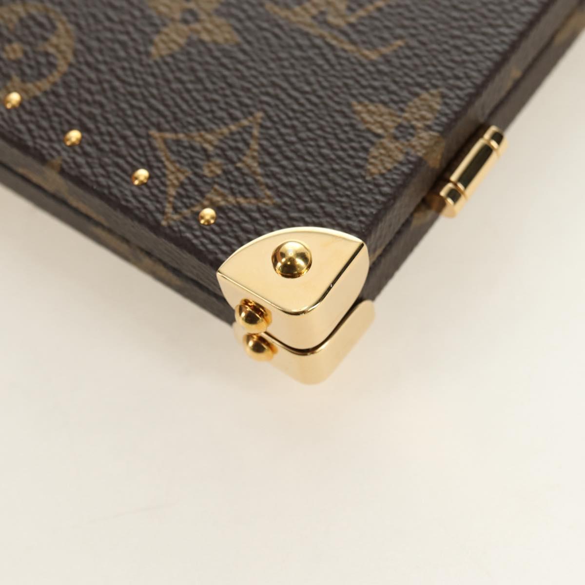 LOUIS VUITTON Monogram Home Mirror Trunk GI0554 LV Auth 181660SM