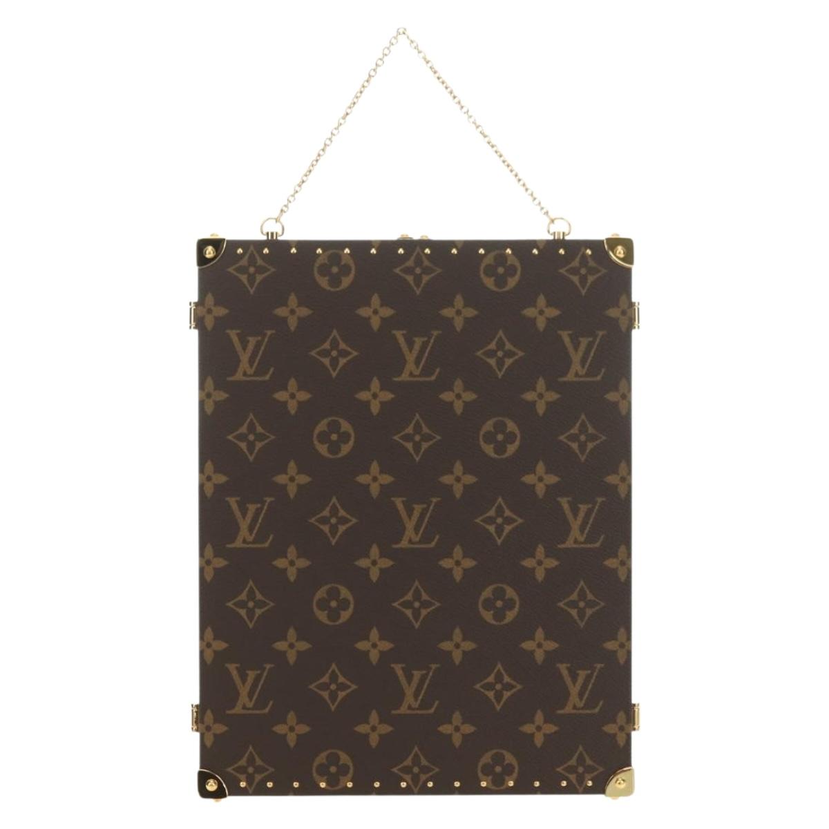 LOUIS VUITTON Monogram Home Mirror Trunk GI0554 LV Auth 181660SM