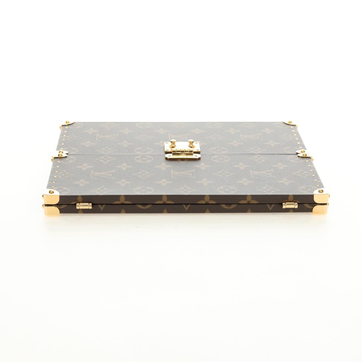 LOUIS VUITTON Monogram Home Mirror Trunk GI0554 LV Auth 181660SM