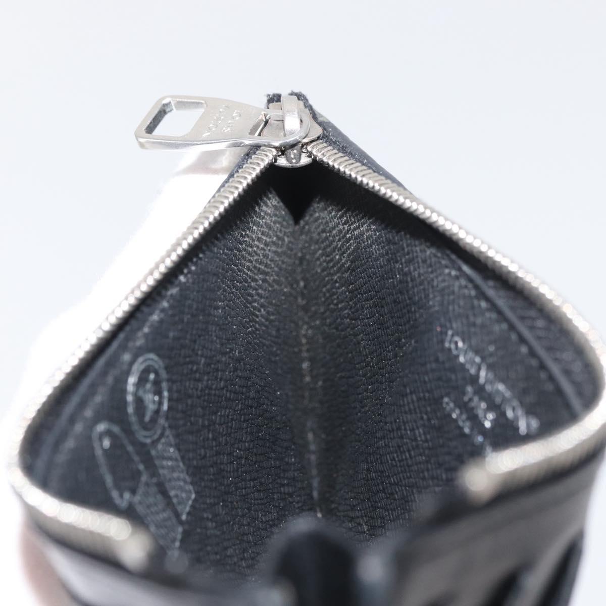 LOUIS VUITTON Monogram Gradient Card Case Black M14261 LV Auth 181662M