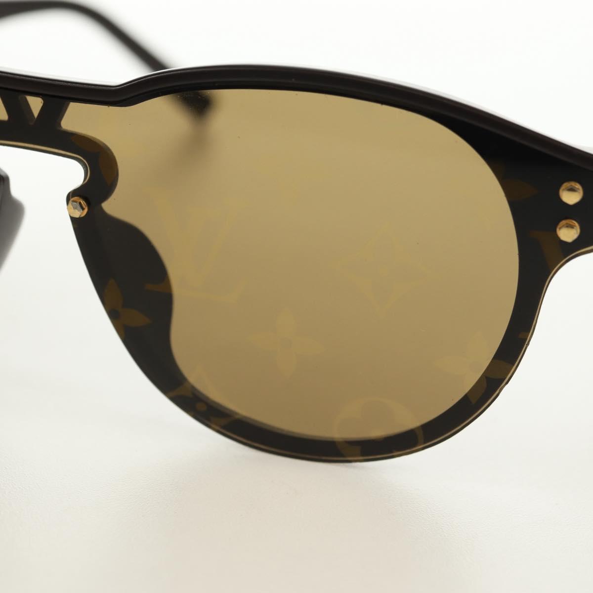 LOUIS VUITTON Monogram LV Waimea Round Sunglasses plastic Brown Auth 181664SAM
