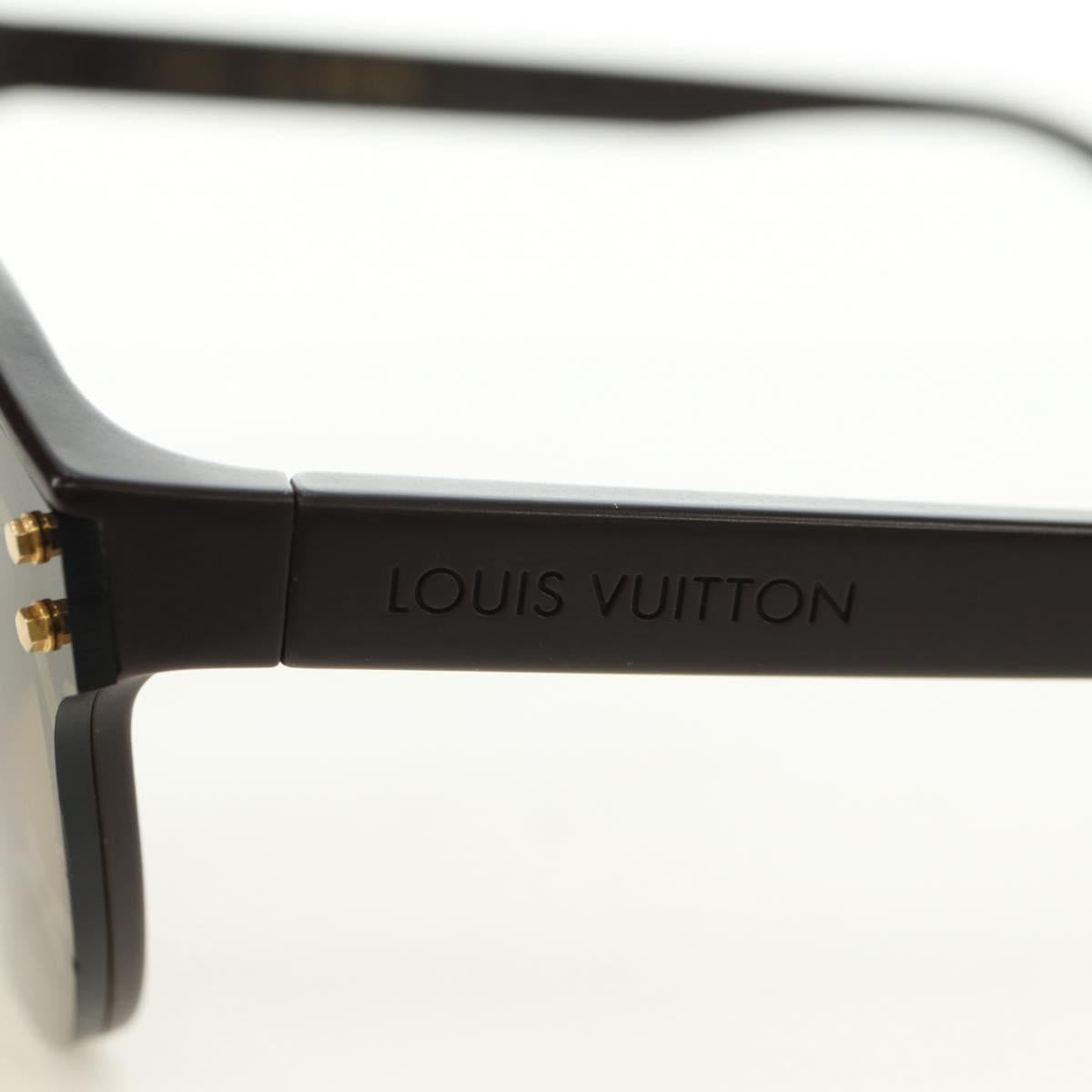 LOUIS VUITTON Monogram LV Waimea Round Sunglasses plastic Brown Auth 181664SAM