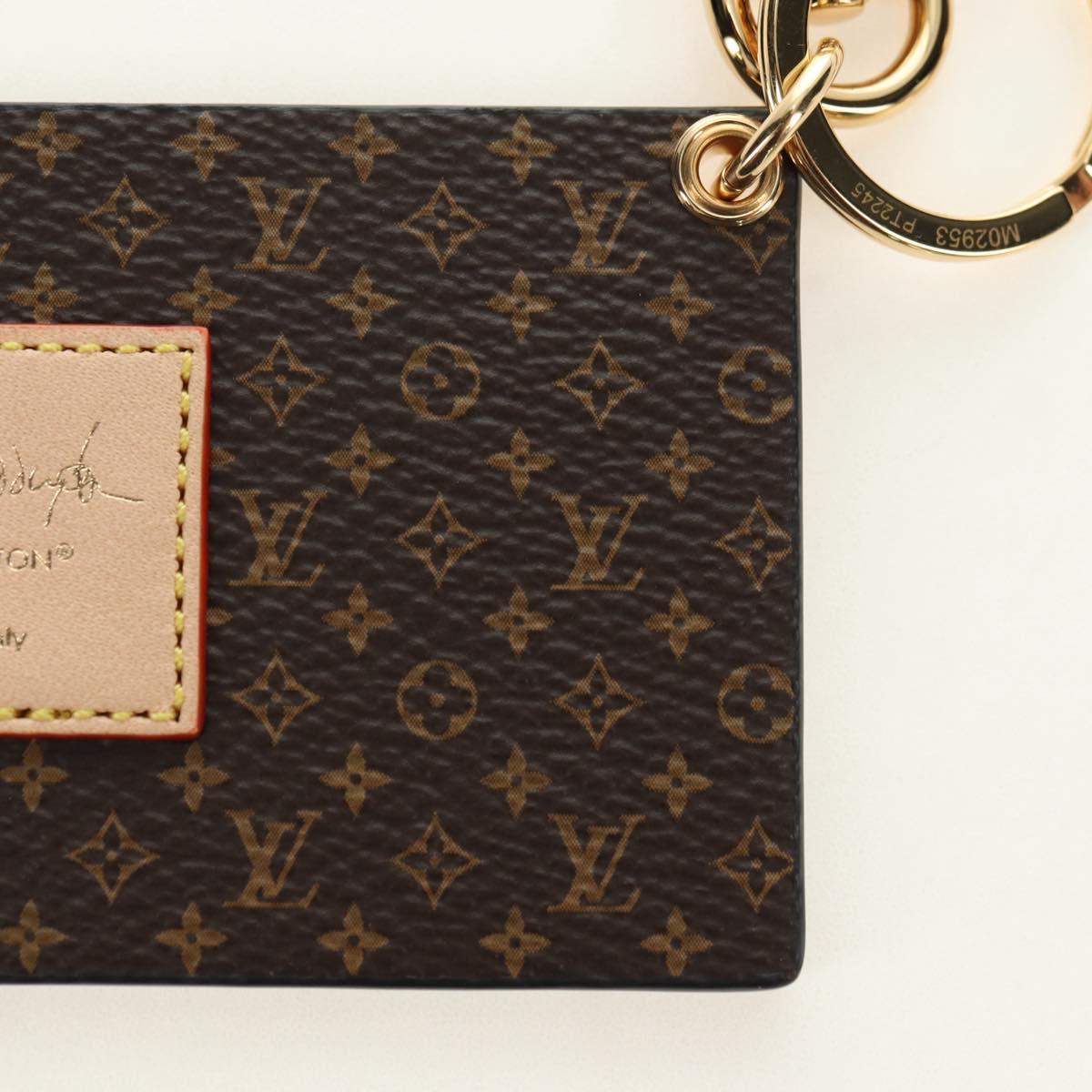 LOUIS VUITTON Monogram Travel tags Name Tag M02953 LV Auth 181666M