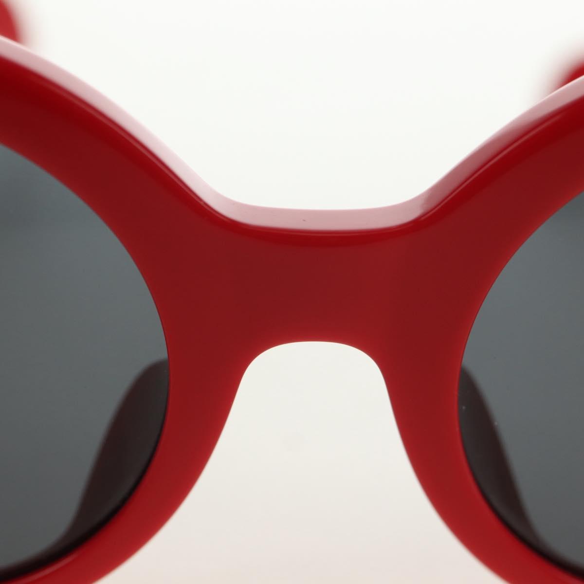 LOUIS VUITTON Supreme collaboration Sunglasses plastic Red Z0989E Auth 181672SM