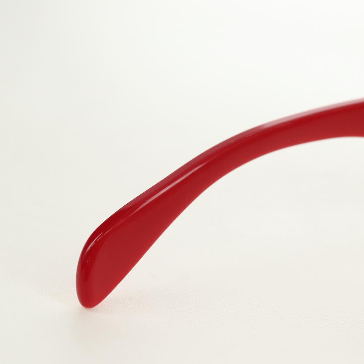 LOUIS VUITTON Supreme collaboration Sunglasses plastic Red Z0989E Auth 181672SM