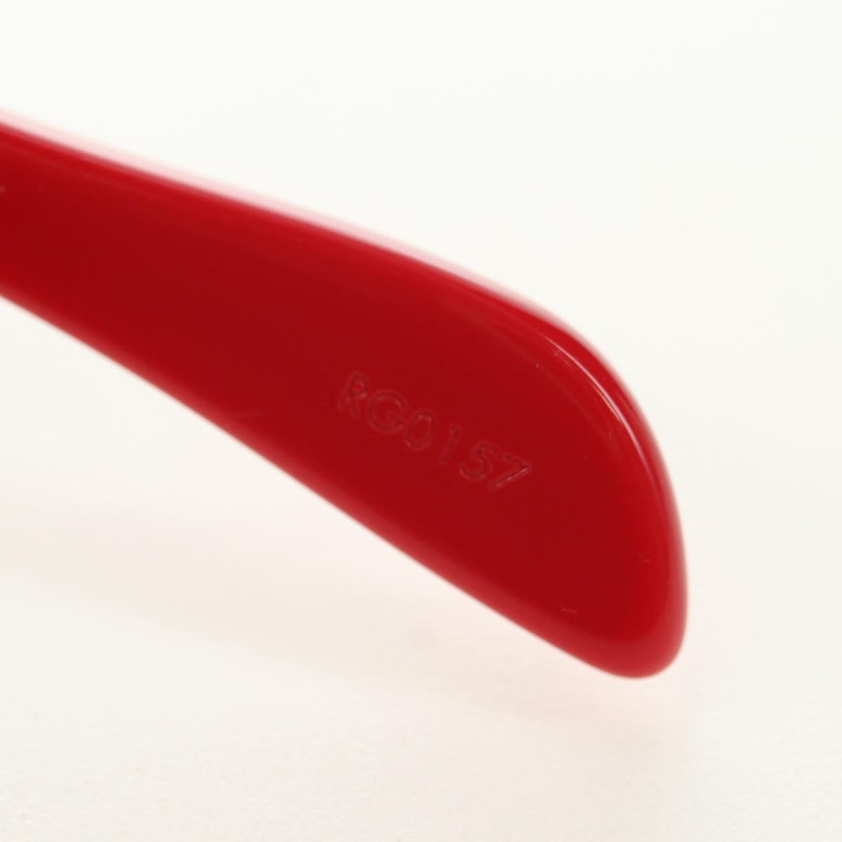 LOUIS VUITTON Supreme collaboration Sunglasses plastic Red Z0989E Auth 181672SM