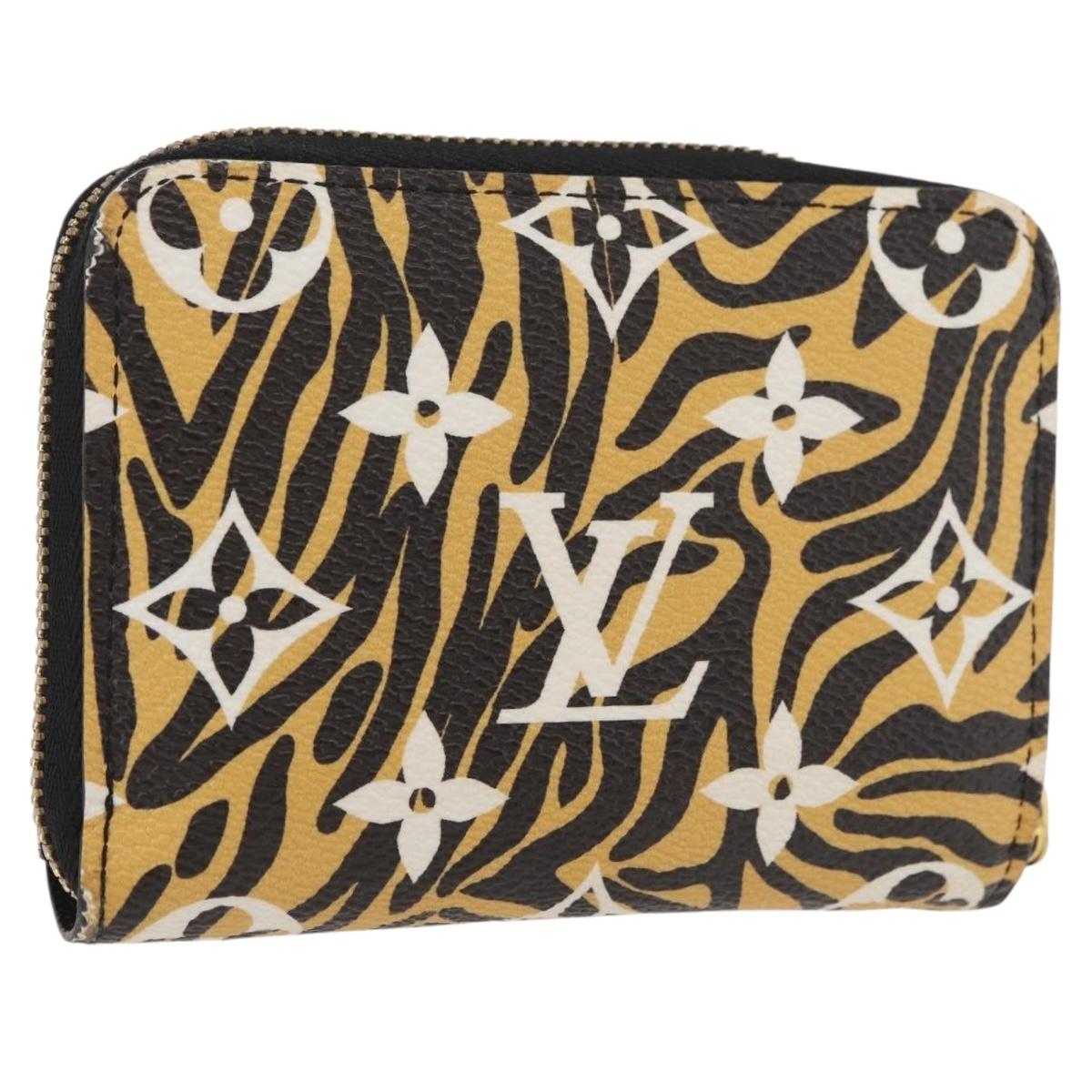 LOUIS VUITTON Monogram Jungle Zippy Coin Purse Coin Purse M67878 LV Auth 181673M