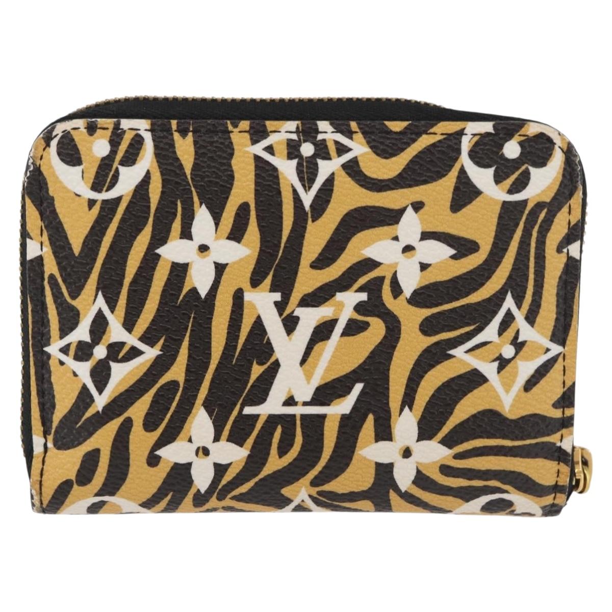 LOUIS VUITTON Monogram Jungle Zippy Coin Purse Coin Purse M67878 LV Auth 181673M