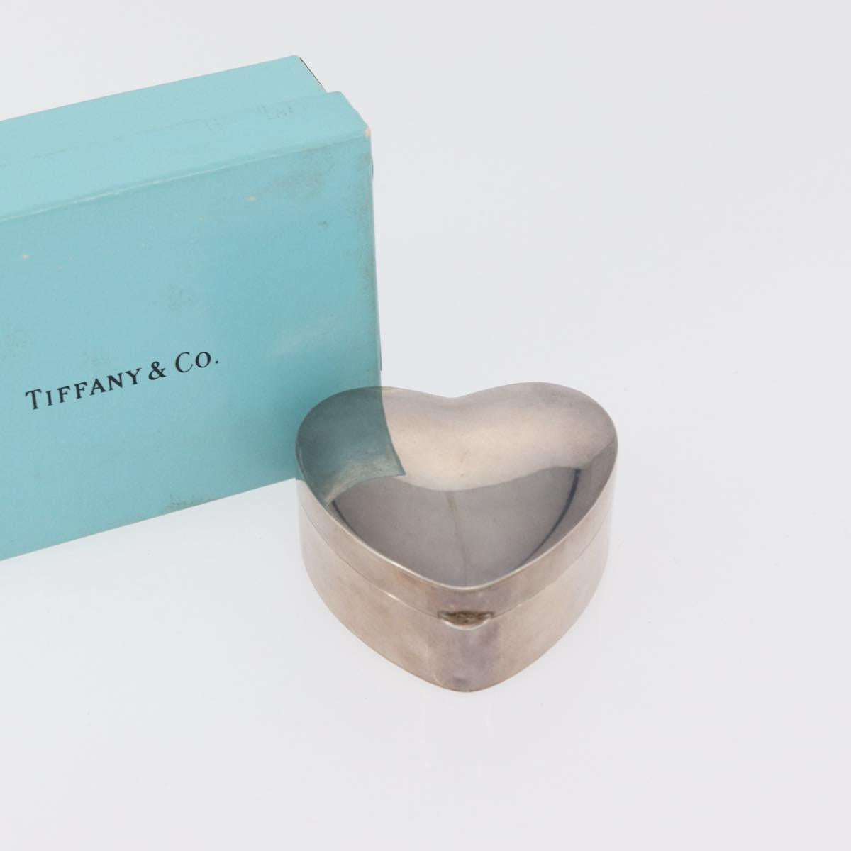 TIFFANY&Co. Jewelry Box Ag925 Silver Auth 181683A