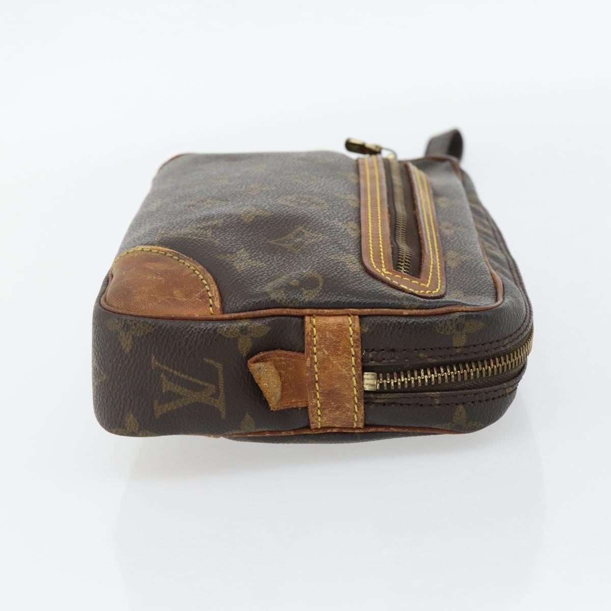 LOUIS VUITTON Monogram Marly Dragonne GM Clutch Bag M51825 LV Auth 181694