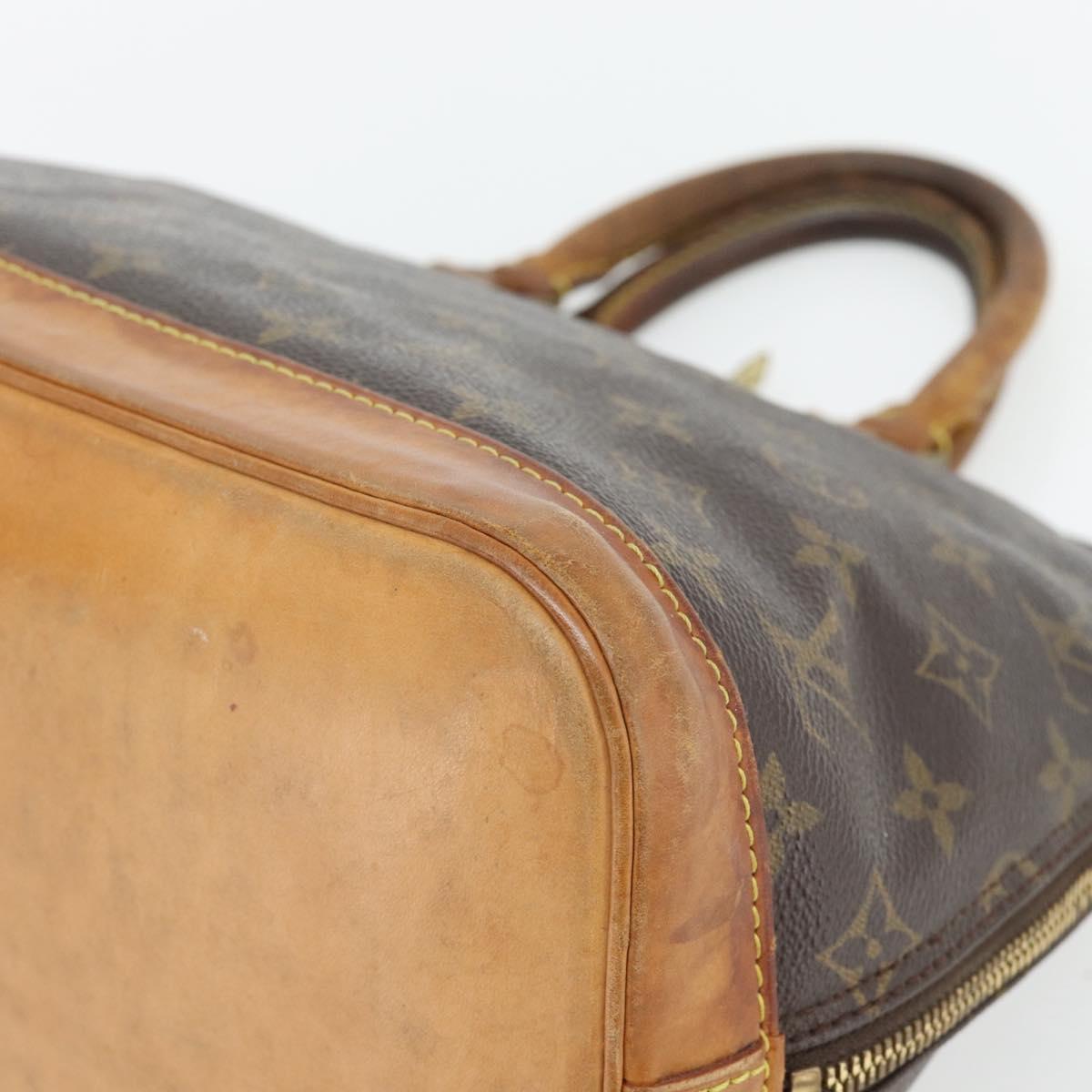 LOUIS VUITTON Monogram Alma PM Hand Bag M53151 LV Auth 181695