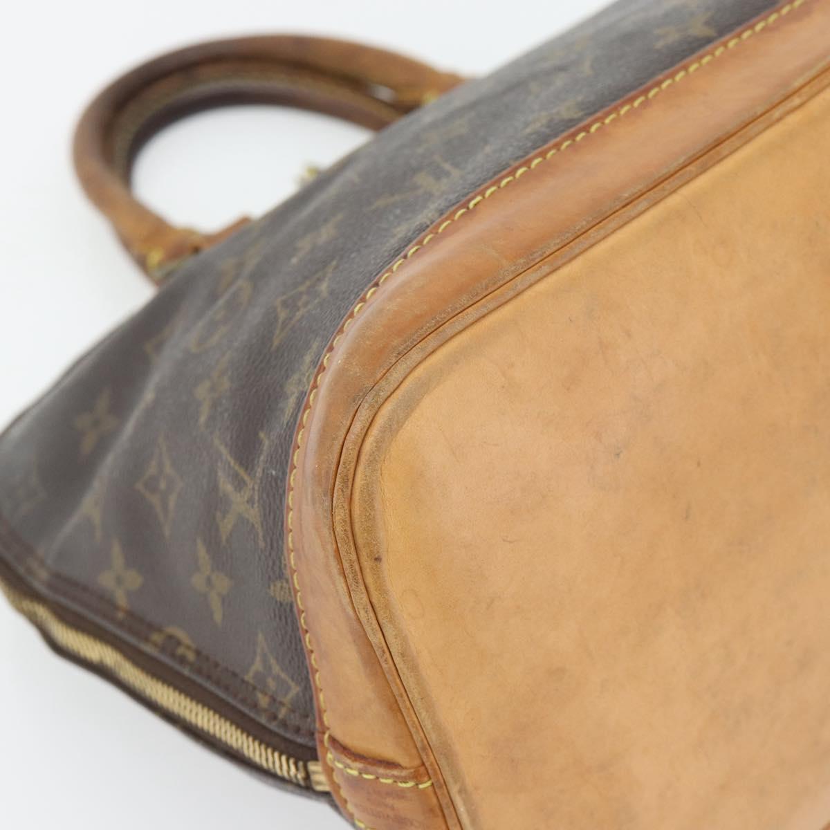 LOUIS VUITTON Monogram Alma PM Hand Bag M53151 LV Auth 181695