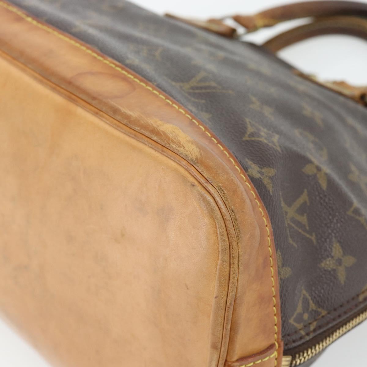 LOUIS VUITTON Monogram Alma PM Hand Bag M53151 LV Auth 181695