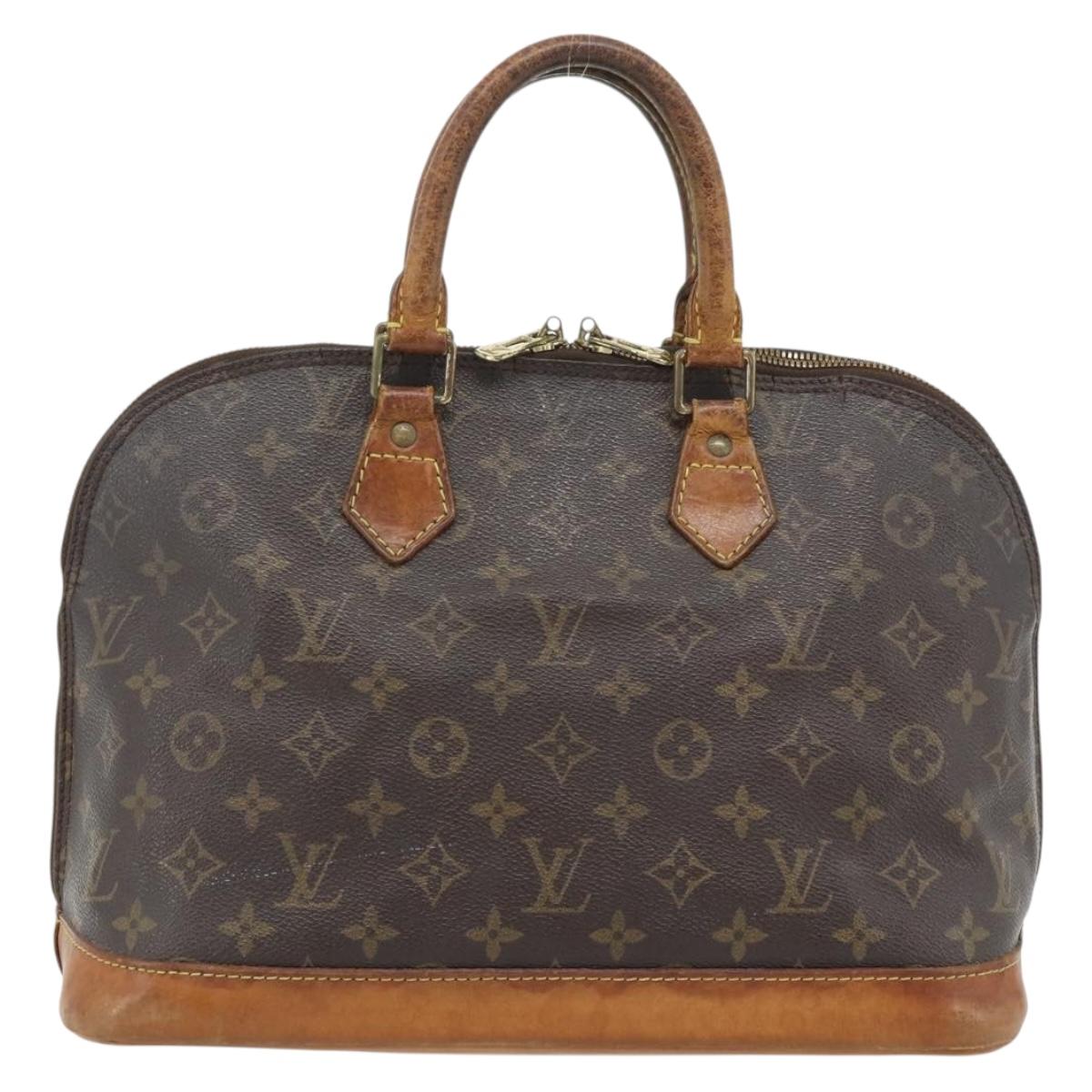 LOUIS VUITTON Monogram Alma PM Hand Bag M53151 LV Auth 181695