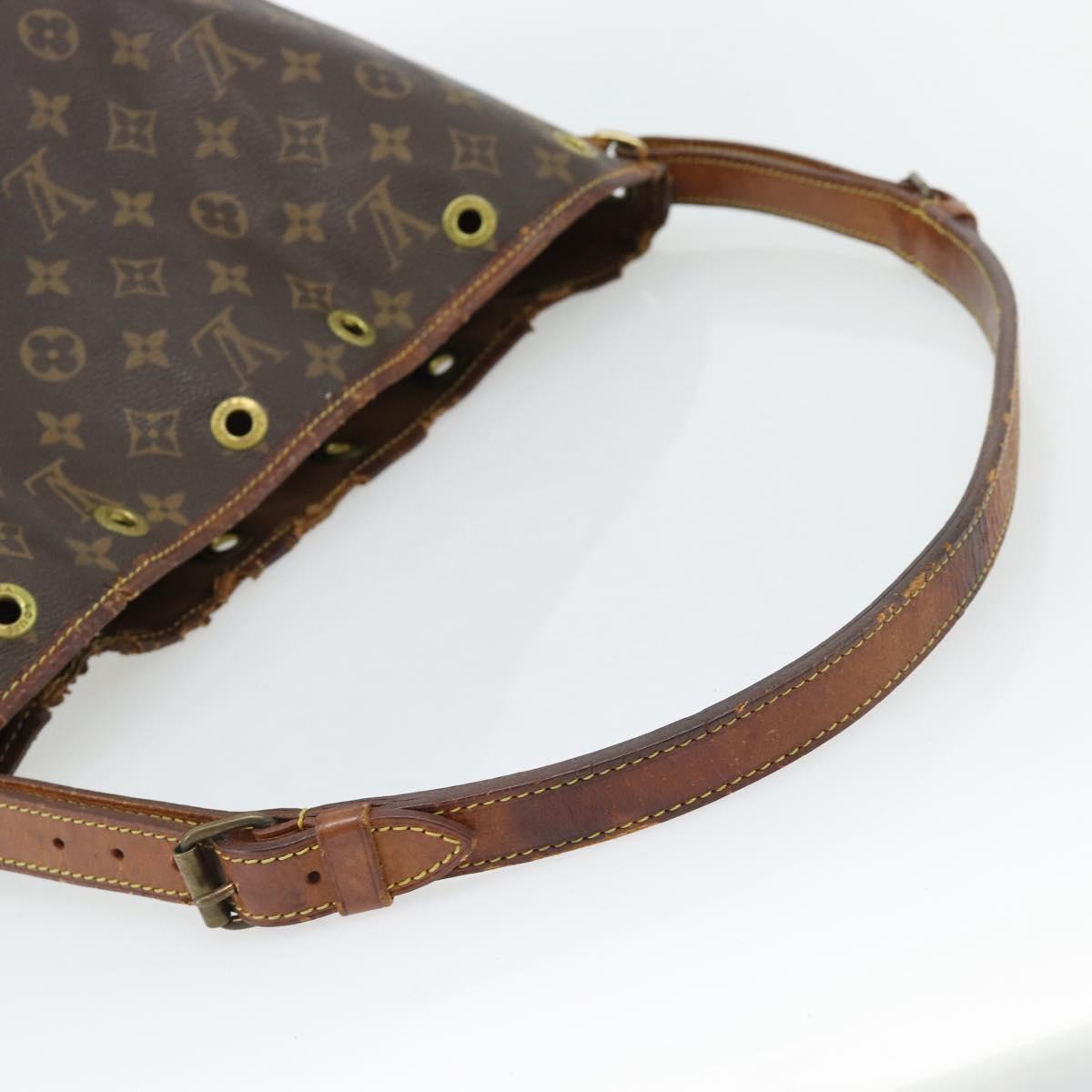 LOUIS VUITTON Monogram Petit Noe Shoulder Bag M42226 LV Auth 181696