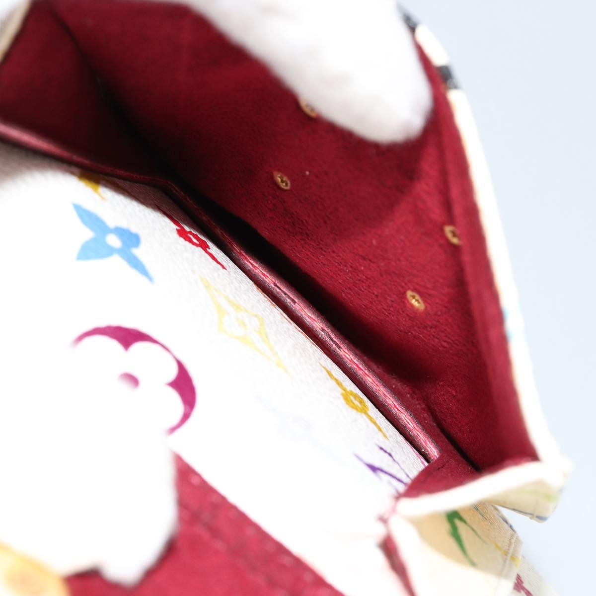 LOUIS VUITTON Monogram Multicolor Speedy 30 Bag White Bron M92643 LV Auth 181700