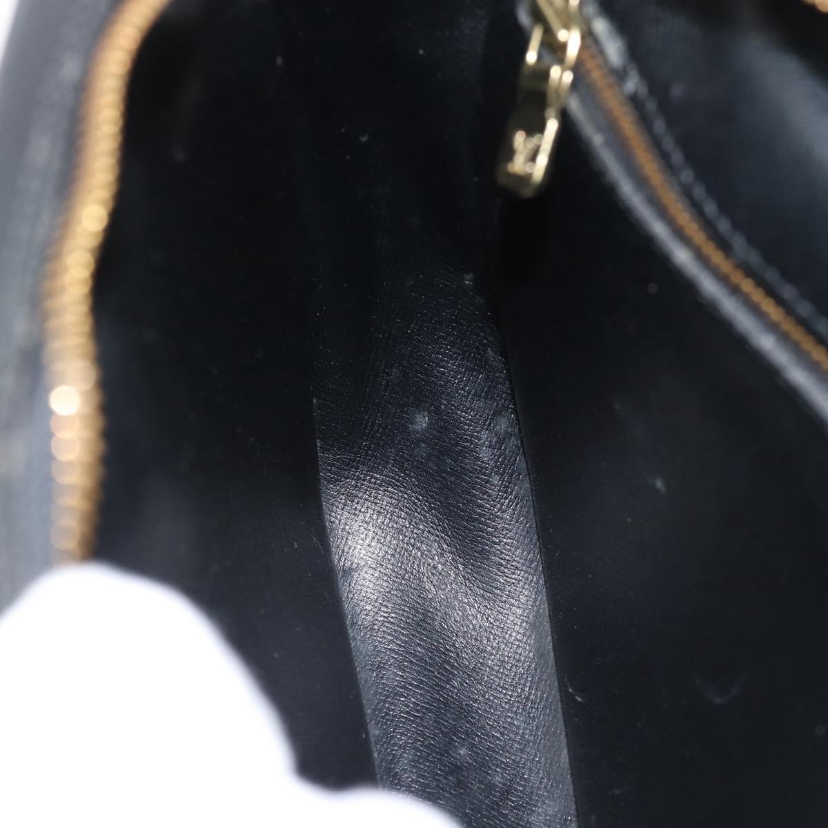LOUIS VUITTON Epi Jeune Fille MM Shoulder Bag Black M52152 LV Auth 181701