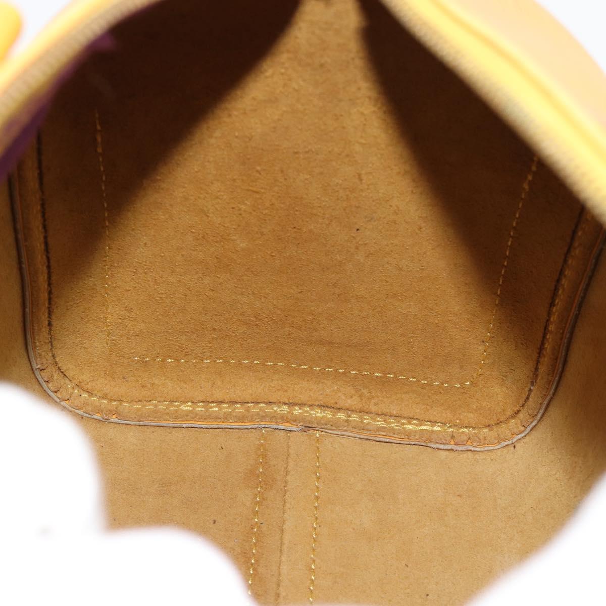 LOUIS VUITTON Epi Speedy 25 Hand Bag Tassili Yellow M43019 LV Auth 181703