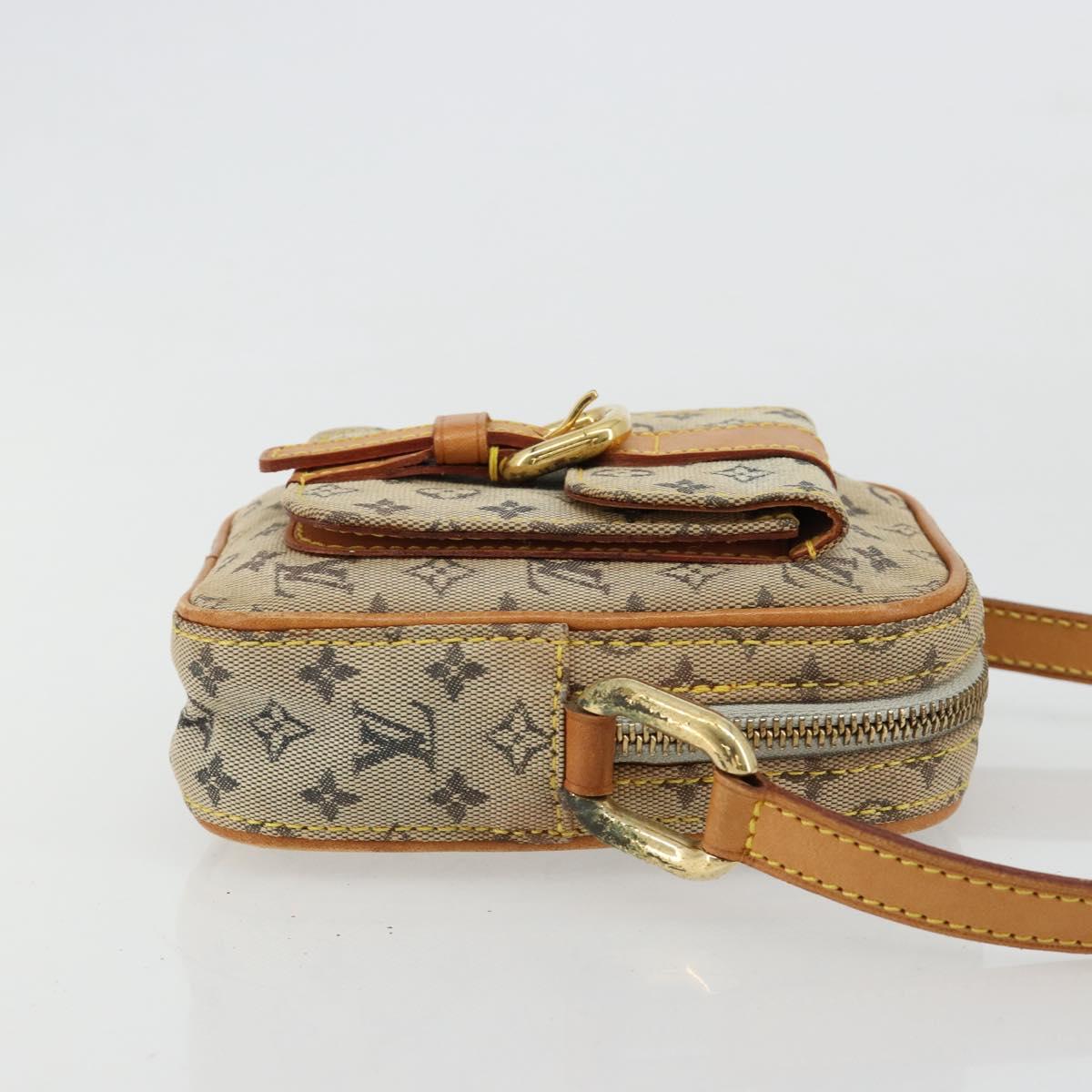 LOUIS VUITTON Monogram Mini Juliet PM Shoulder Bag Blue M92005 LV Auth 181705