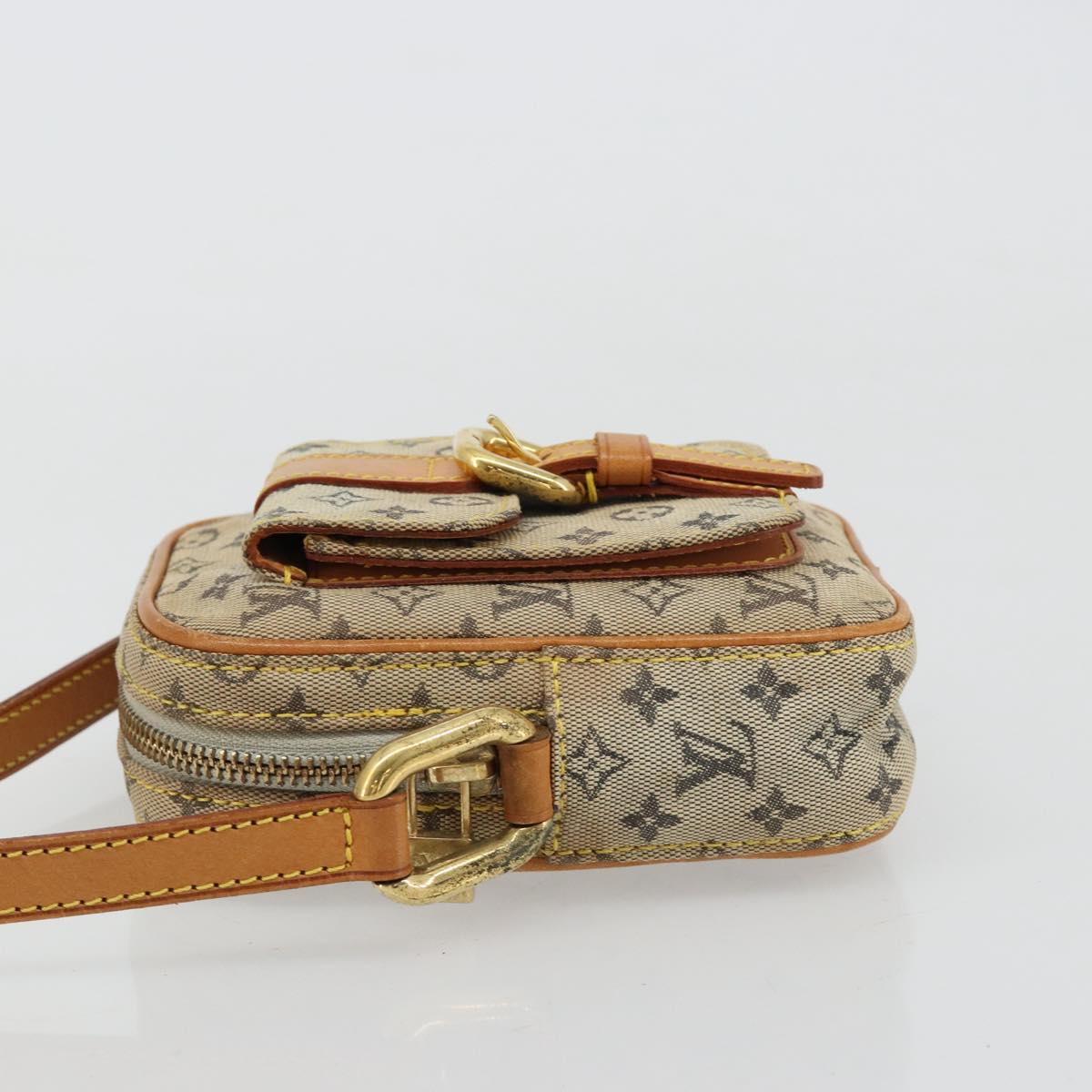 LOUIS VUITTON Monogram Mini Juliet PM Shoulder Bag Blue M92005 LV Auth 181705