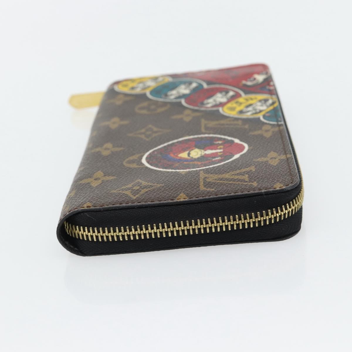 LOUIS VUITTON Kansai Zippy Wallet Long Wallet M67249 LV Auth 181731A