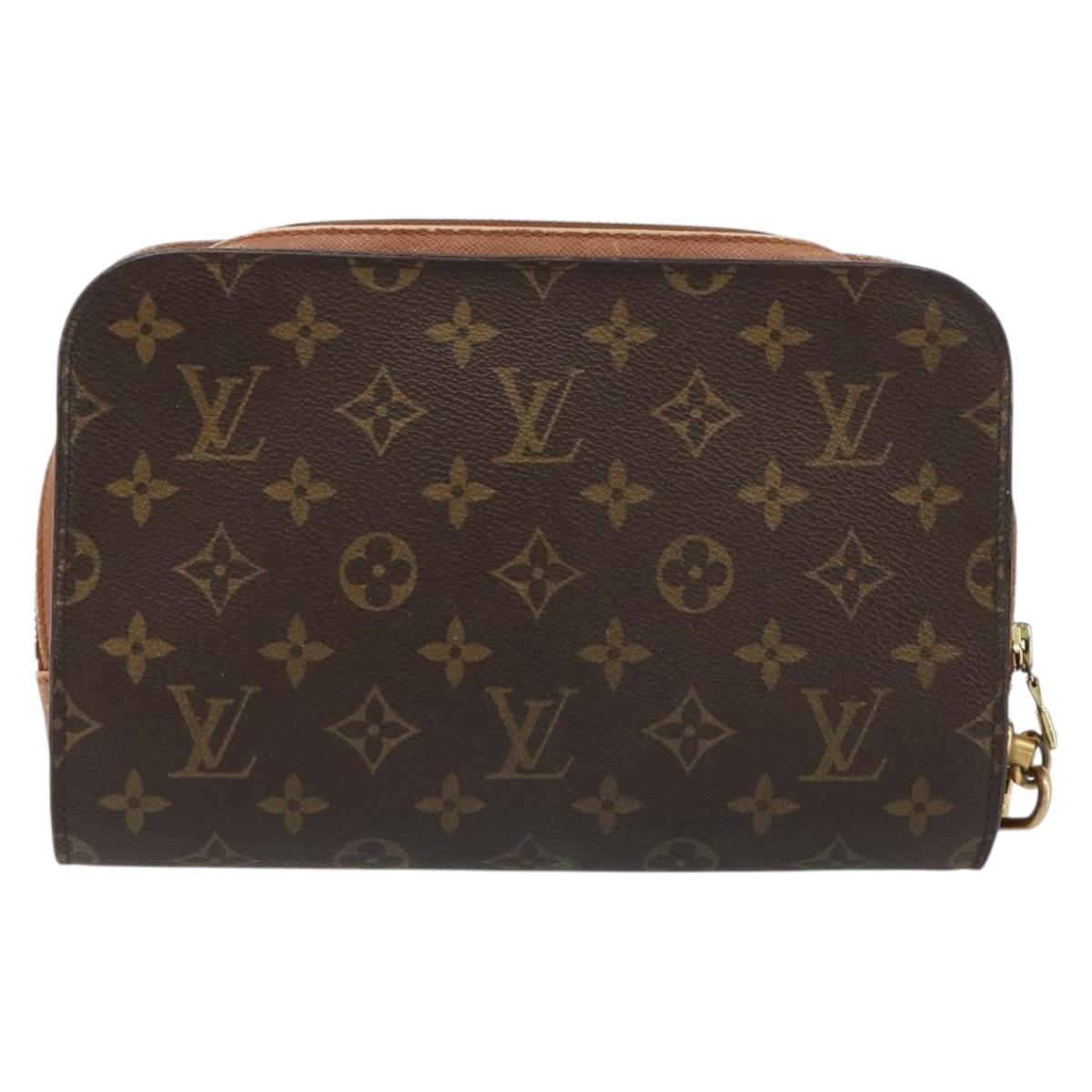 LOUIS VUITTON Monogram Orsay Clutch Bag M51790 LV Auth 181771