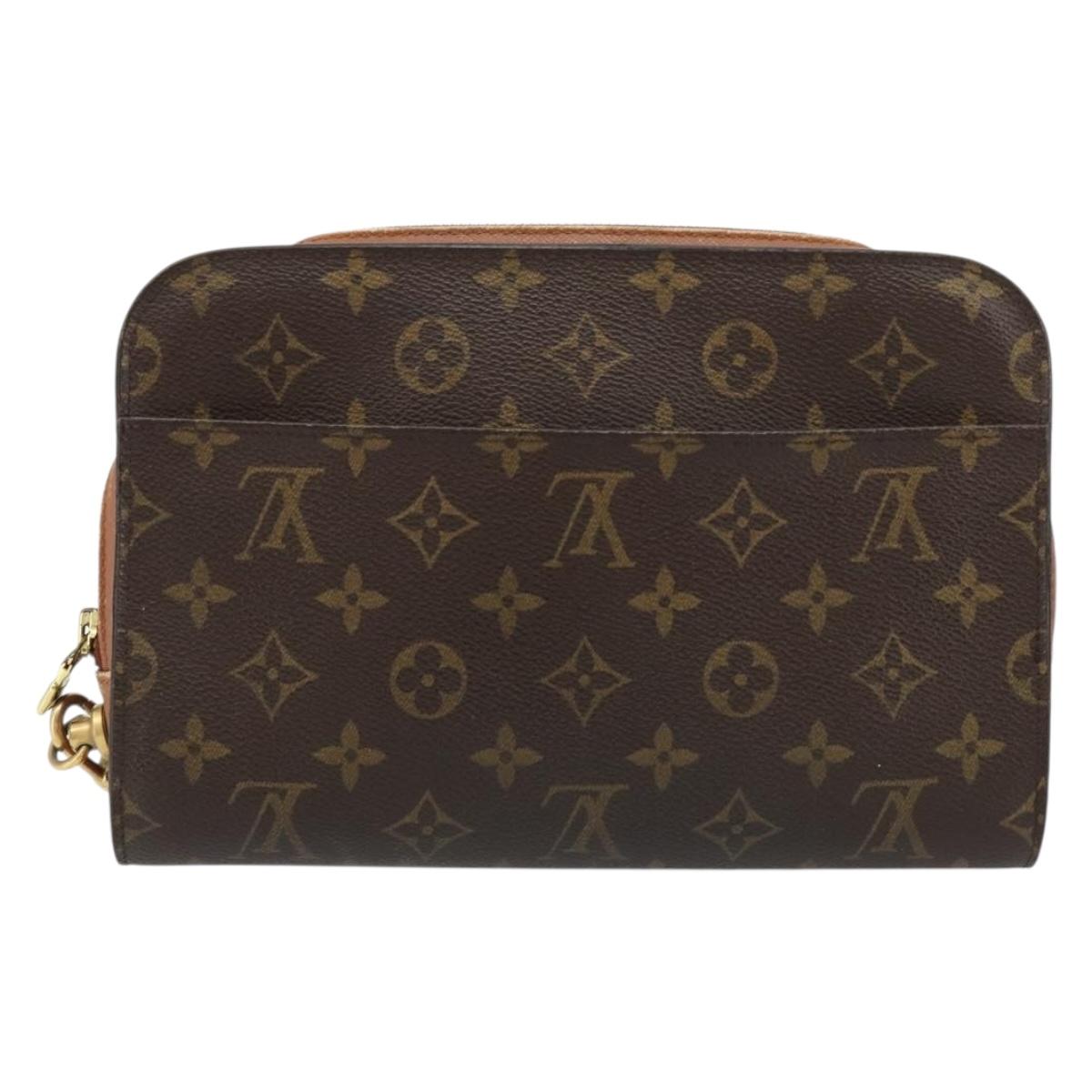 LOUIS VUITTON Monogram Orsay Clutch Bag M51790 LV Auth 181771