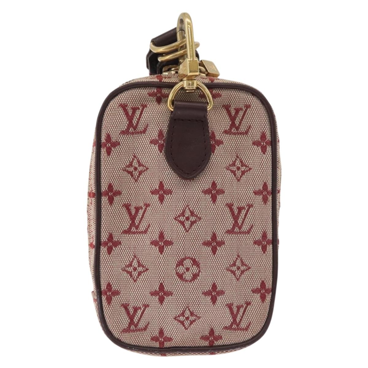 LOUIS VUITTON Monogram Mini Us Digital Pouch Red M60001 LV Auth 181783