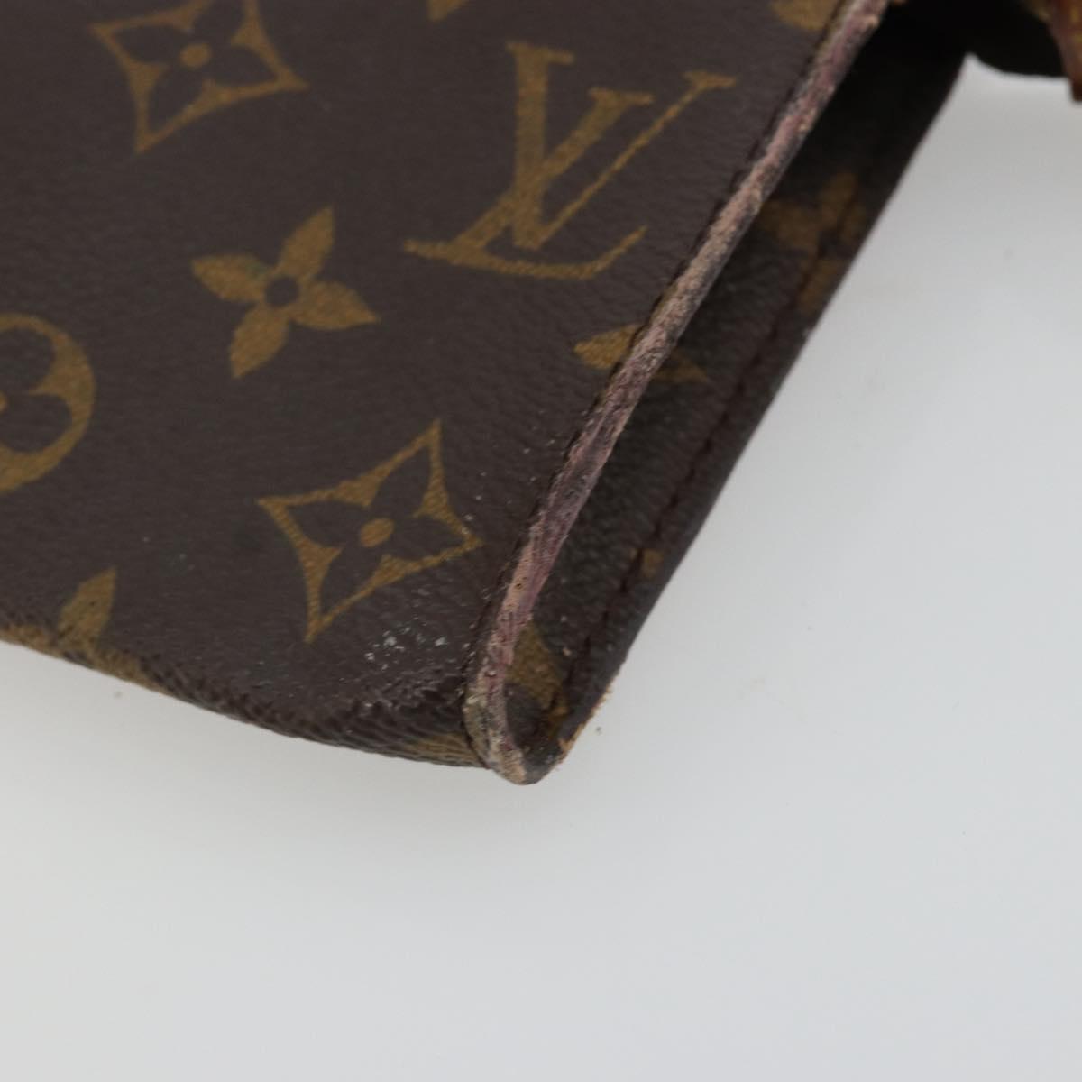 LOUIS VUITTON Monogram Bucket GM Accessory Pouch LV Auth 181792