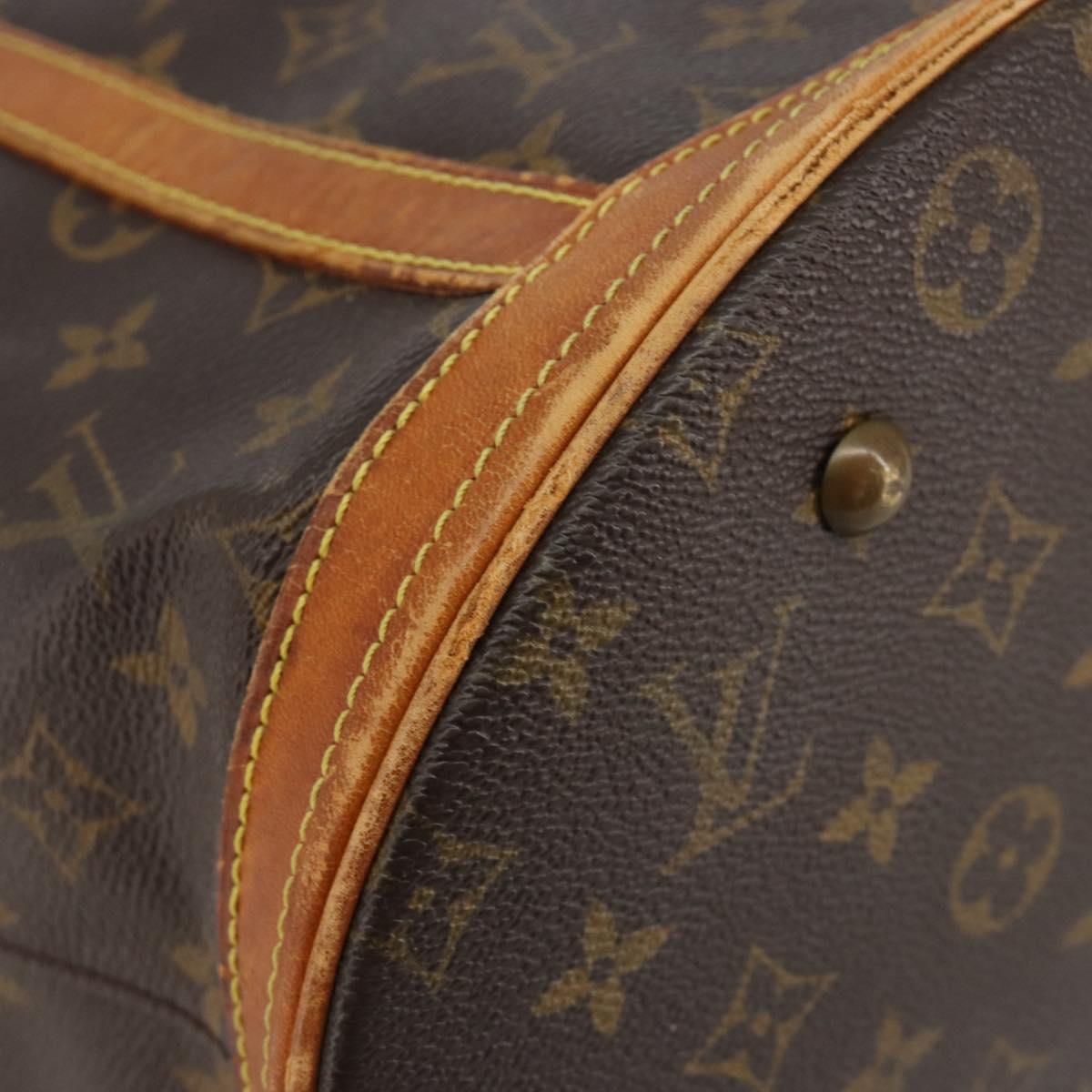LOUIS VUITTON Monogram Bucket GM Shoulder Bag M42236 LV Auth 181806