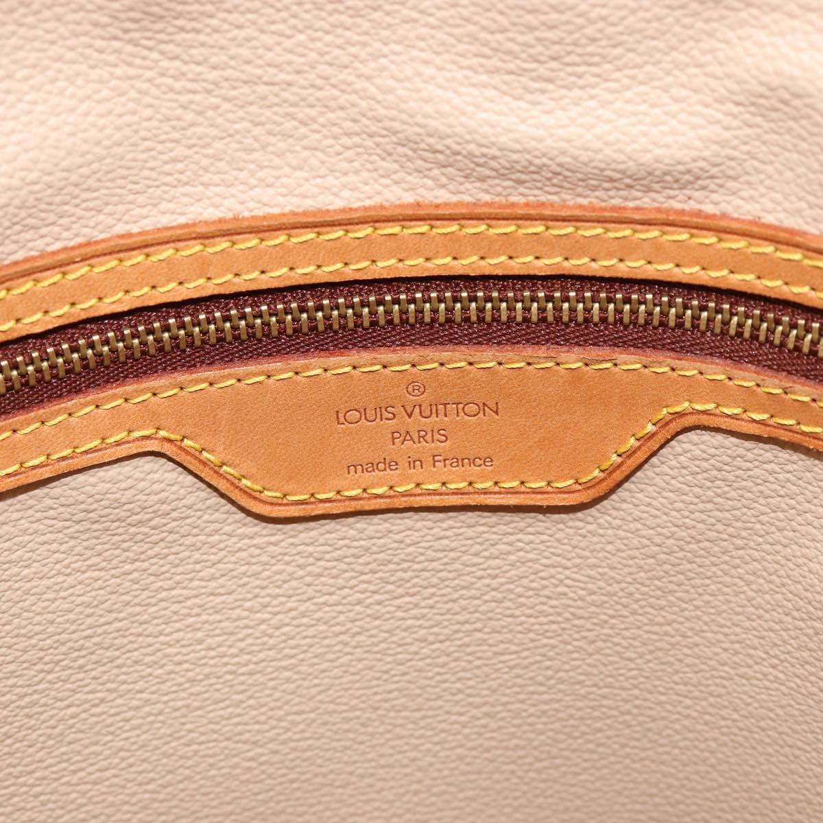 LOUIS VUITTON Monogram Bucket GM Shoulder Bag M42236 LV Auth 181806