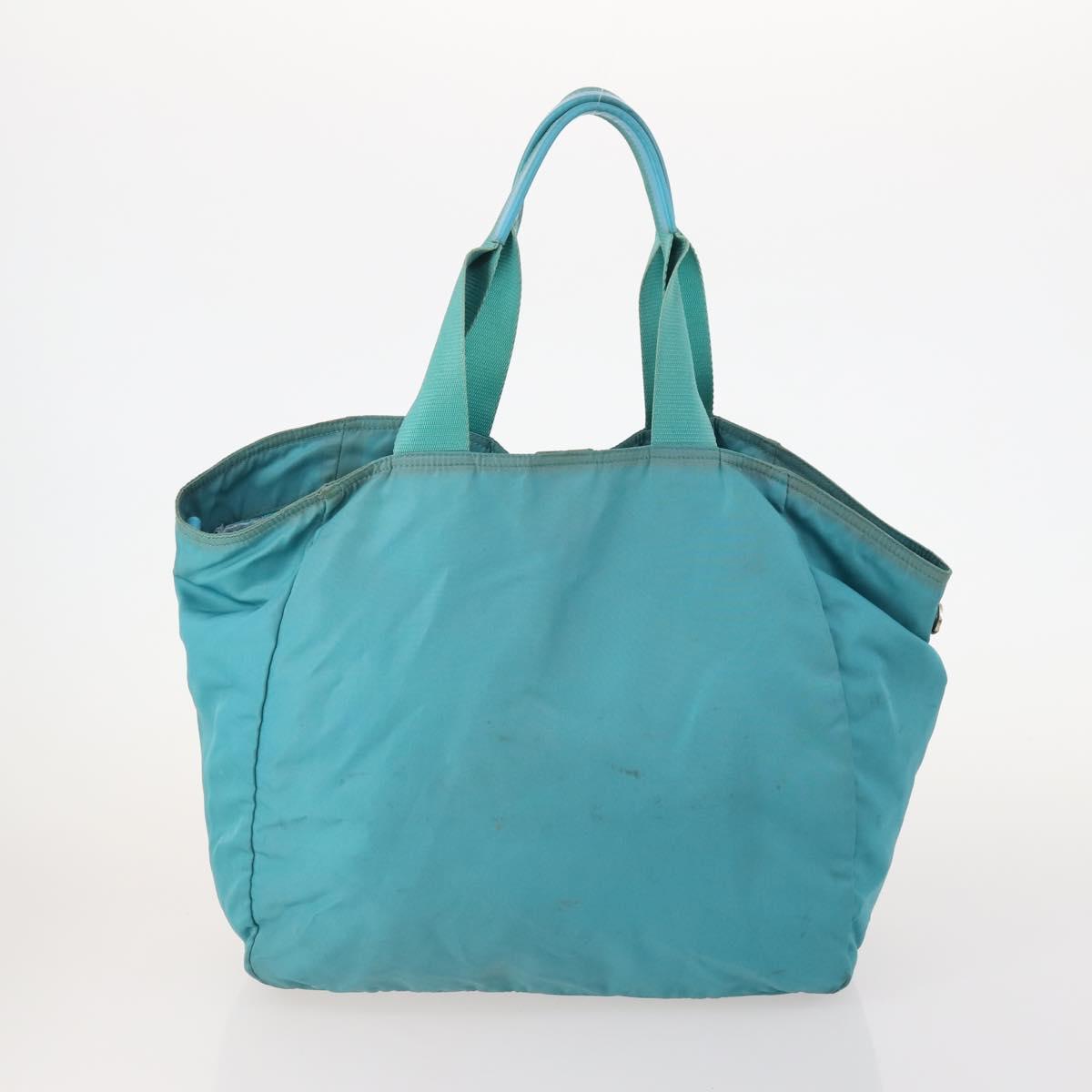 PRADA Shoulder Bag Nylon 4 Set Red Pink Light blue Auth 181808