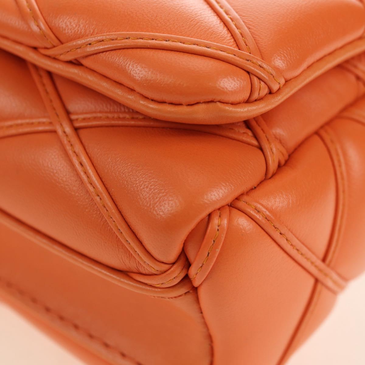LOUIS VUITTON Maltage Line PicoGo 14 Bag Leather Volcano Orange LV Auth 181833SM