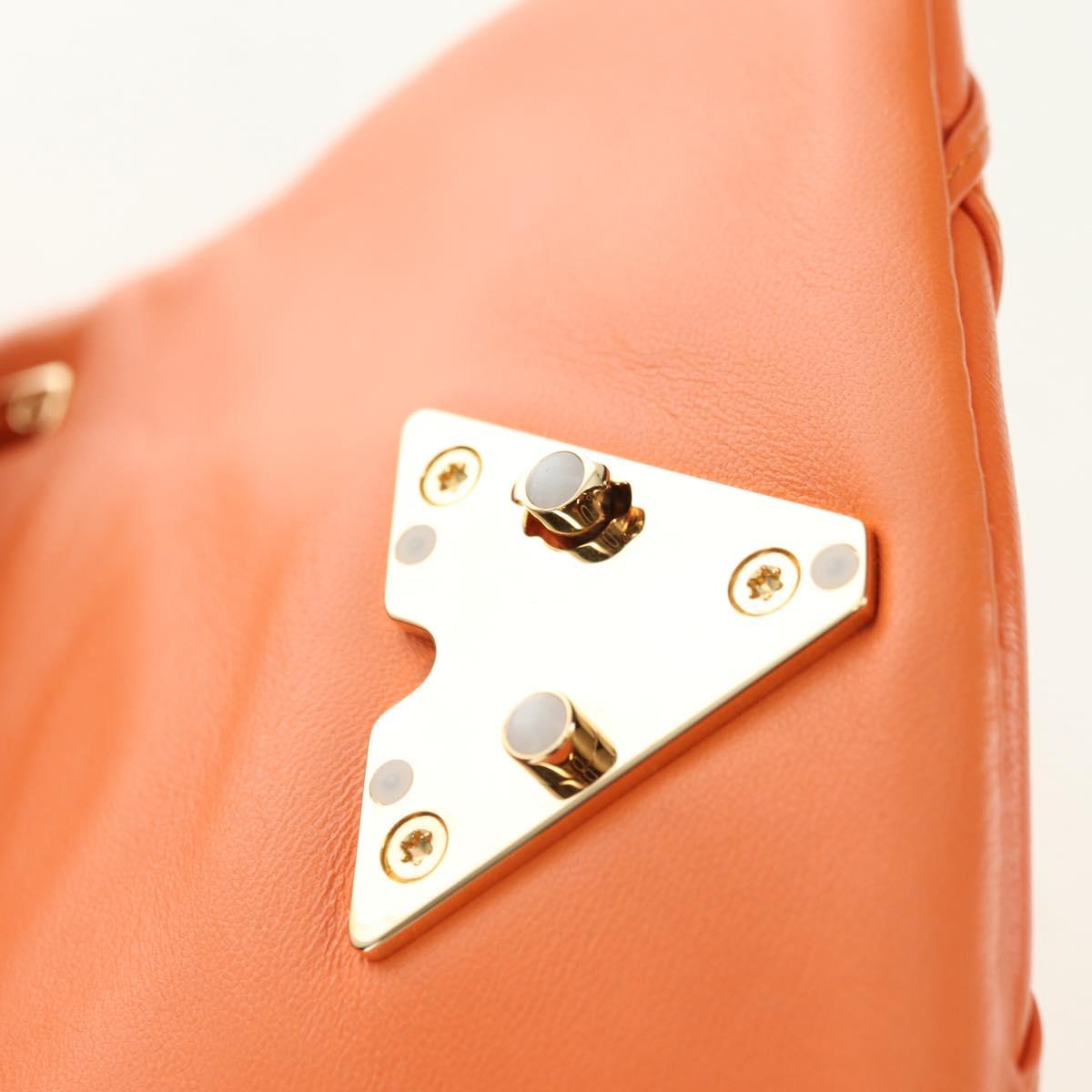 LOUIS VUITTON Maltage Line PicoGo 14 Bag Leather Volcano Orange LV Auth 181833SM