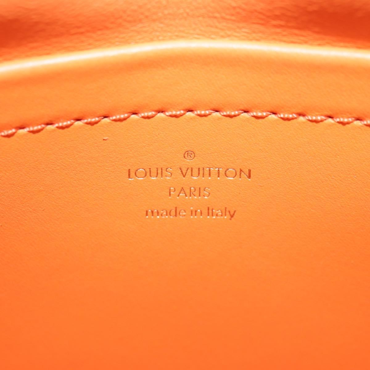 LOUIS VUITTON Maltage Line PicoGo 14 Bag Leather Volcano Orange LV Auth 181833SM