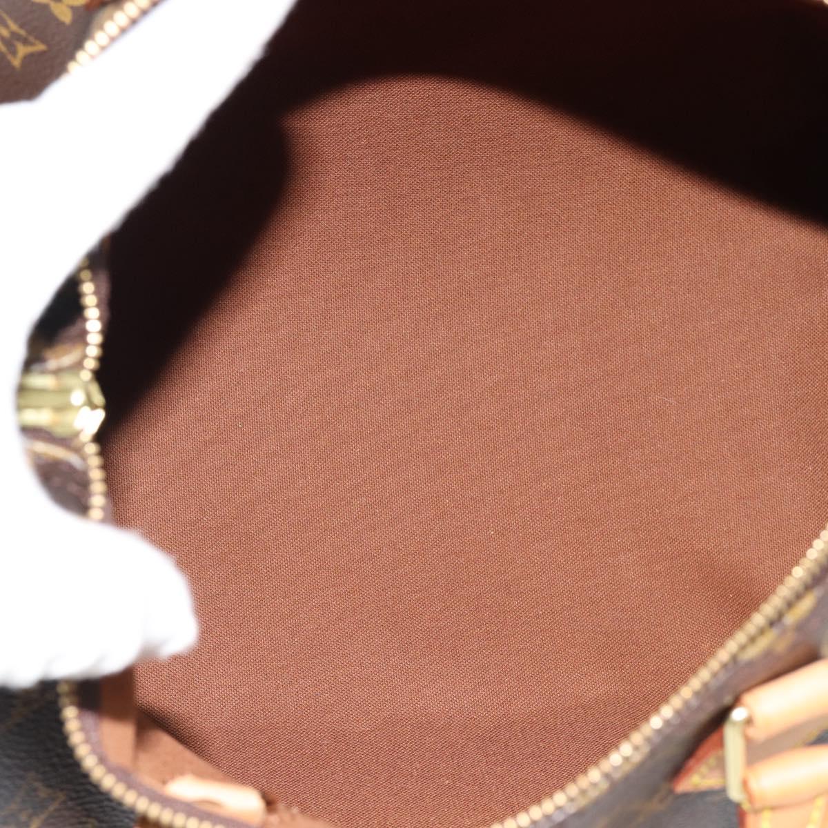 LOUIS VUITTON Monogram Speedy 30 Hand Bag M41526 LV Auth 181837SAV